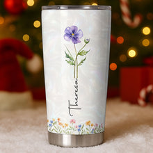 Load image into Gallery viewer, Personalized 20oz Stainless Steel Tumbler Gift for Daughter
