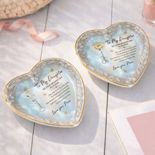 Load image into Gallery viewer, Personalized Heart Jewelry Dish Custom Name Gift for Bride
