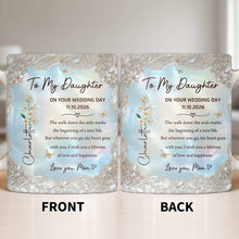 Load image into Gallery viewer, Personalized Edge-to-Edge Mug Wedding Gift for Daughter
