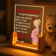 Load image into Gallery viewer, Personalized Acrylic Night Light Custom Gift for Daughter
