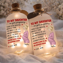 Load image into Gallery viewer, Personalized Frosted Short Bottle Light Custom Name Gift for Daughter
