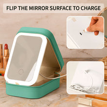 Load image into Gallery viewer, Personalized Jewelry Box with LED Mirror Custom Name Gift for Daughter

