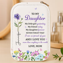 Load image into Gallery viewer, Personalized Jewelry Box with LED Mirror Custom Name Gift for Daughter
