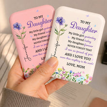 Load image into Gallery viewer, Personalized LED Pocket Mirror Custom Name Gift for Daughter
