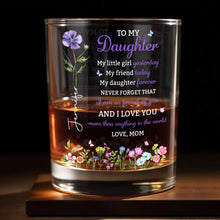 Load image into Gallery viewer, Personalized Custom Whiskey Glass Elegant Gift for Daughter
