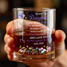Load image into Gallery viewer, Personalized Custom Whiskey Glass Elegant Gift for Daughter

