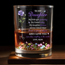Load image into Gallery viewer, Personalized Custom Whiskey Glass Elegant Gift for Daughter
