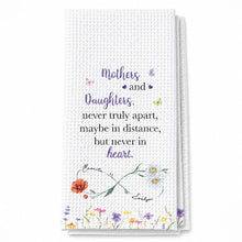 Load image into Gallery viewer, Personalized Floral Kitchen Towel Custom Name Gift for Daughter
