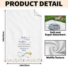 Load image into Gallery viewer, Personalized Floral Kitchen Towel Custom Name Gift for Daughter

