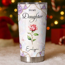 Load image into Gallery viewer, Personalized 20oz Stainless Steel Tumbler Custom Gift for Daughter
