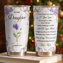 Load image into Gallery viewer, Personalized 20oz Stainless Steel Tumbler Custom Gift for Daughter
