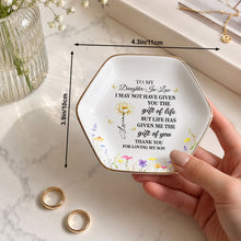 Load image into Gallery viewer, Personalized Ceramic Jewelry Dish Custom Gift for Daughter-in-Law
