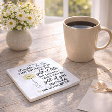 Load image into Gallery viewer, Personalized Ceramic Coaster Custom Gift for Daughter-in-Law
