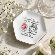 Load image into Gallery viewer, Personalized Hexagonal Jewelry Dish Custom Name Gift for Daughter-in-Law
