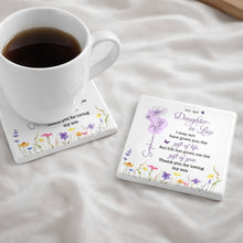Load image into Gallery viewer, Personalized Ceramic Coaster Custom Name Gift for Daughter-in-Law
