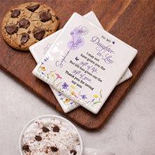 Load image into Gallery viewer, Personalized Ceramic Coaster Custom Name Gift for Daughter-in-Law
