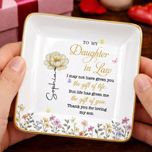 Load image into Gallery viewer, Personalized Jewelry Dish Custom Gift for Daughter-in-Law
