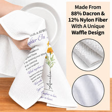 Load image into Gallery viewer, Personalized Kitchen Towel Recipe for Daughter-in-Law Gift
