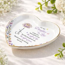 Load image into Gallery viewer, Personalized Heart Jewelry Dish Custom Name Gift for Daughter-in-Law
