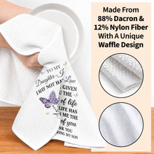 Load image into Gallery viewer, Personalized Kitchen Towel Custom Towel Gift for Daughter-In-Law
