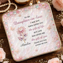 Load image into Gallery viewer, Personalized Ceramic Jewelry Dish Custom Name Gift for Daughter-in-Law
