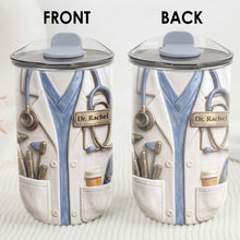 Load image into Gallery viewer, Personalized 10oz Stainless Steel Tumbler for Doctors - Custom Name Gift
