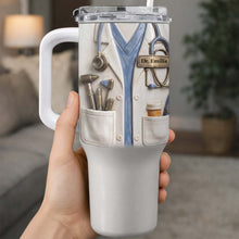 Load image into Gallery viewer, Personalized 40oz Tumbler Custom Name Doctor Gift for Her
