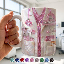 Load image into Gallery viewer, Personalized Doctor Mug Custom Name Gift for Physician
