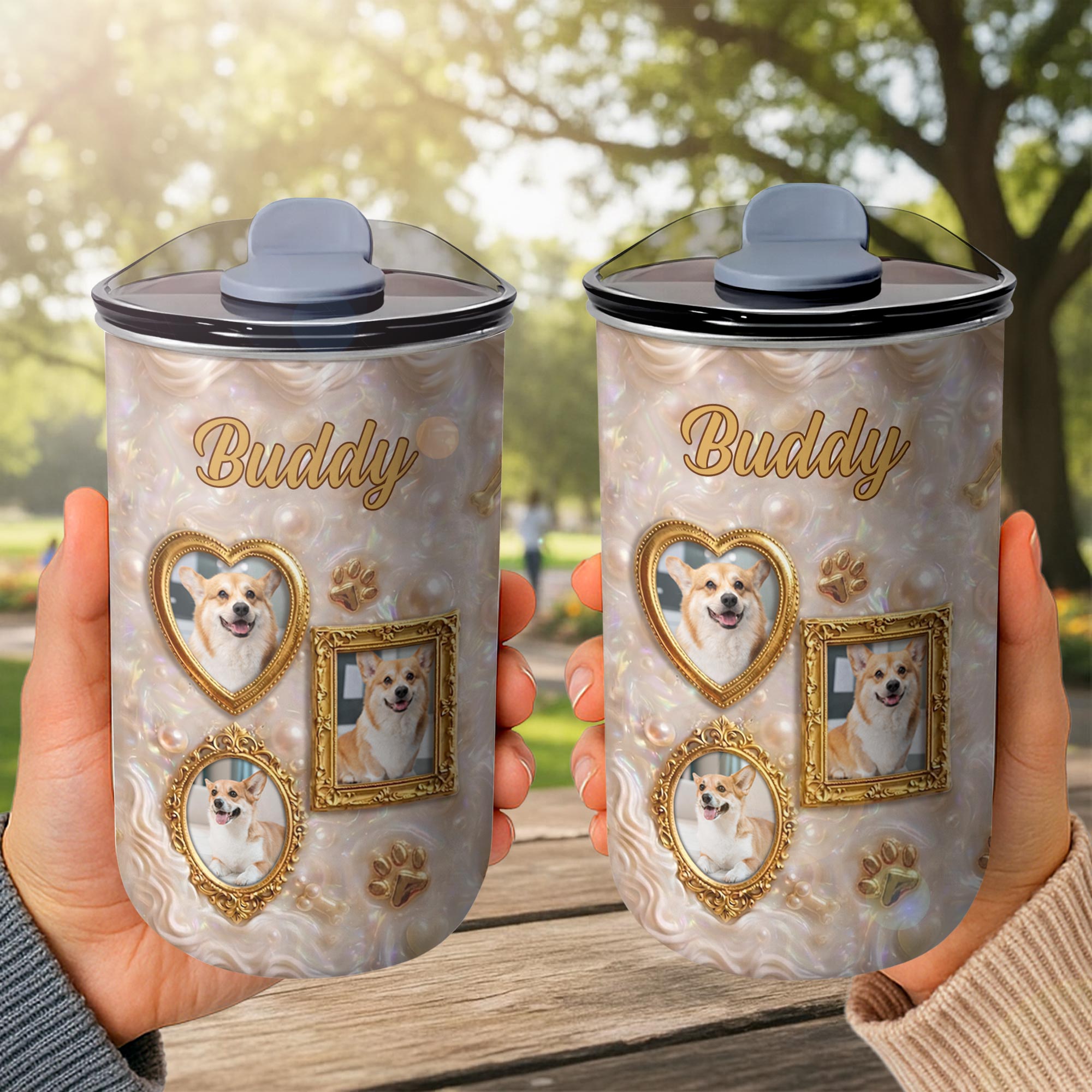 Personalized Insulated 10oz Tumbler for Dog Lovers Gift