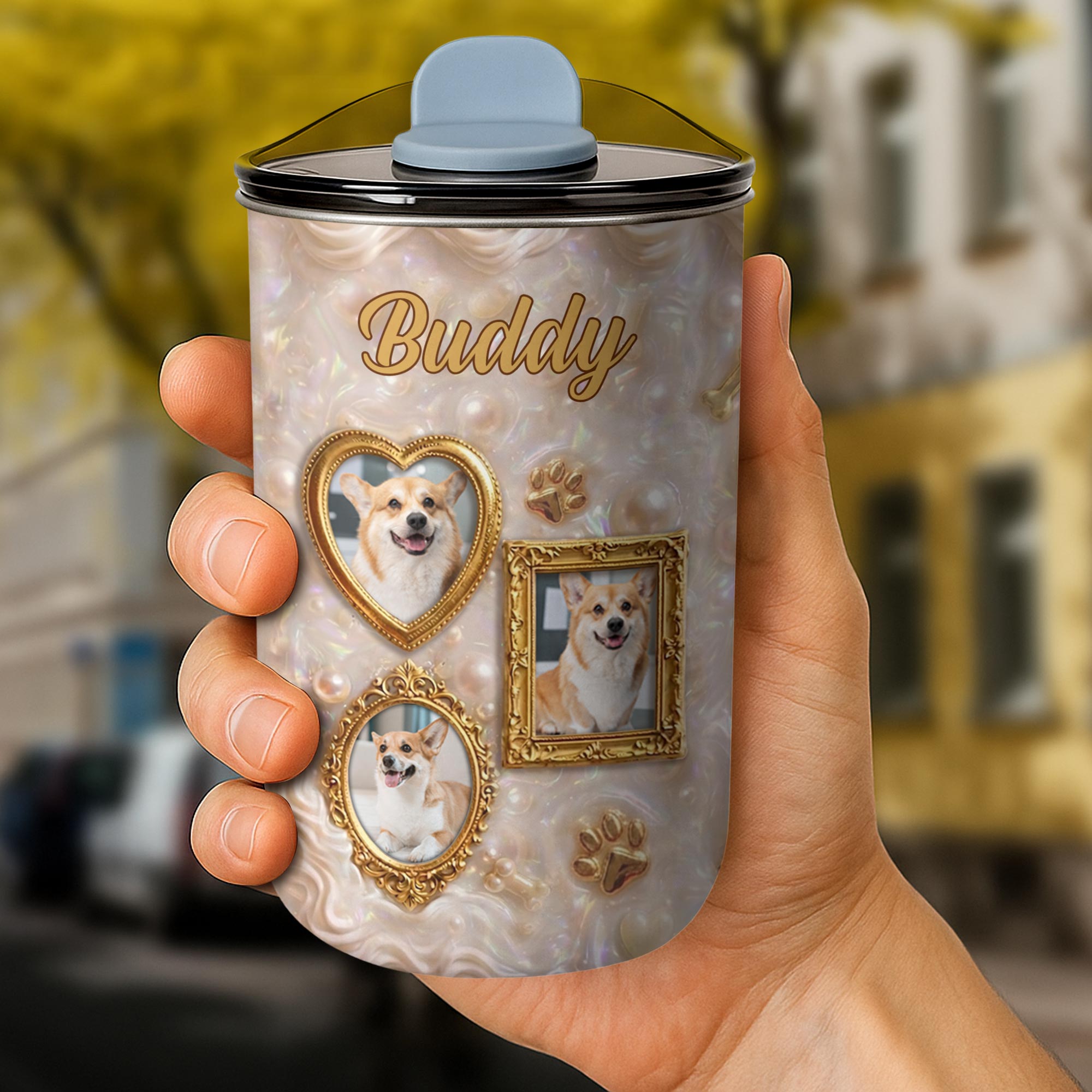 Personalized Insulated 10oz Tumbler for Dog Lovers Gift
