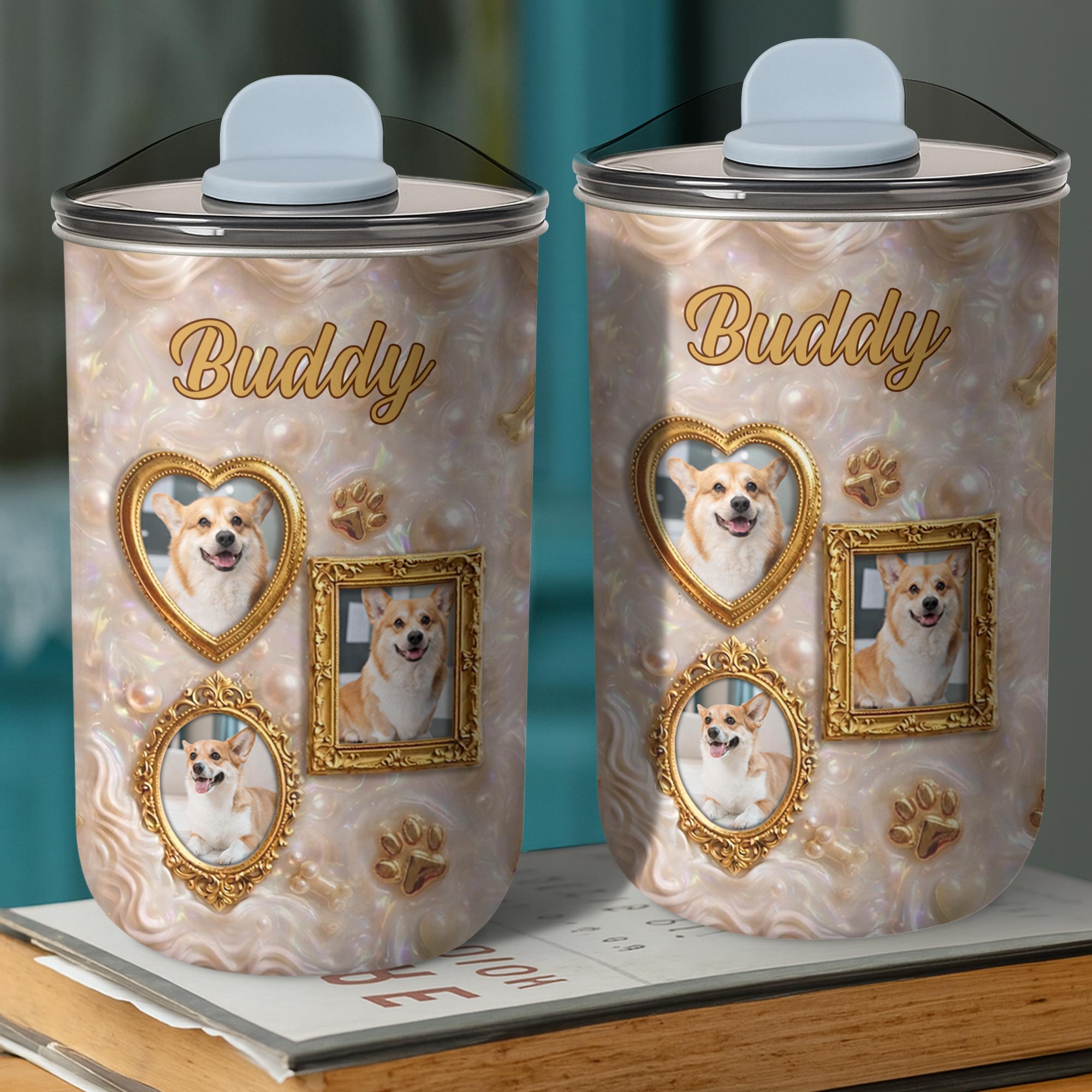 Personalized Insulated 10oz Tumbler for Dog Lovers Gift