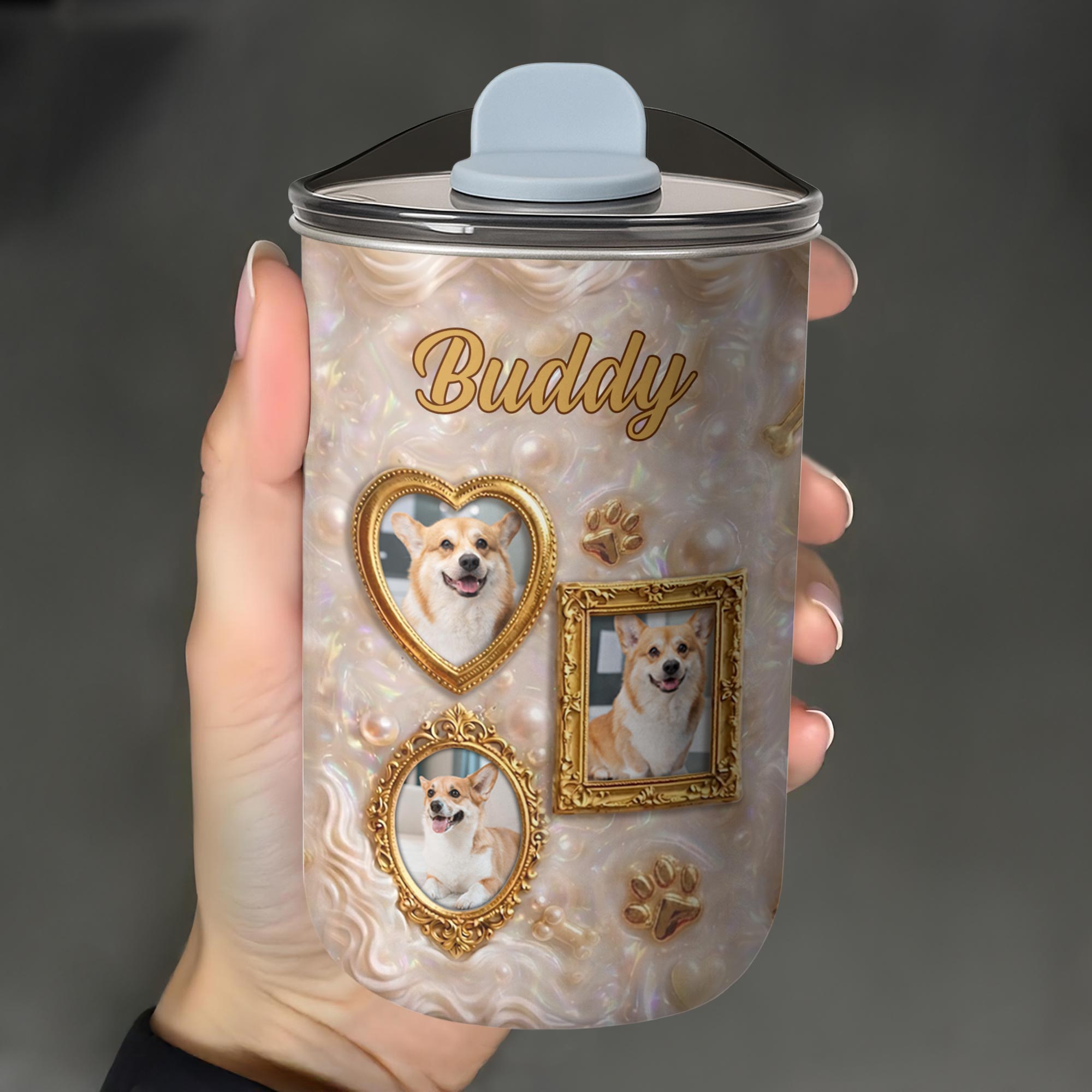 Personalized Insulated 10oz Tumbler for Dog Lovers Gift