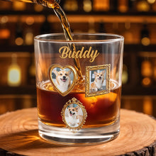 Load image into Gallery viewer, Personalized Custom Whiskey Glass Gift for Dog Dad - Unique Canine Companion
