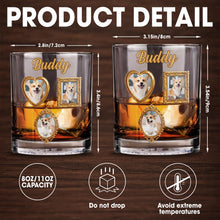 Load image into Gallery viewer, Personalized Custom Whiskey Glass Gift for Dog Dad - Unique Canine Companion
