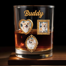 Load image into Gallery viewer, Personalized Custom Whiskey Glass Gift for Dog Dad - Unique Canine Companion
