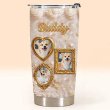 Load image into Gallery viewer, Personalized Dog Tumbler Custom Name Gift for Dog Dad/Mom
