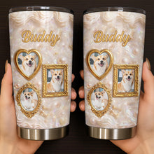 Load image into Gallery viewer, Personalized Dog Tumbler Custom Name Gift for Dog Dad/Mom
