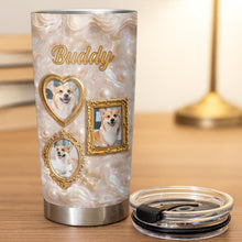 Load image into Gallery viewer, Personalized Dog Tumbler Custom Name Gift for Dog Dad/Mom
