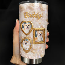 Load image into Gallery viewer, Personalized Dog Tumbler Custom Name Gift for Dog Dad/Mom
