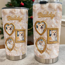 Load image into Gallery viewer, Personalized Dog Tumbler Custom Name Gift for Dog Dad/Mom

