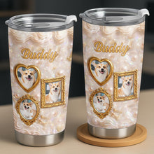 Load image into Gallery viewer, Personalized Dog Tumbler Custom Name Gift for Dog Dad/Mom

