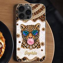 Load image into Gallery viewer, Personalized Clear Phone Case Custom Name Girl Boss Gift
