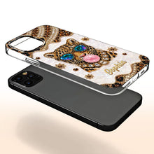Load image into Gallery viewer, Personalized Clear Phone Case Custom Name Girl Boss Gift
