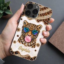 Load image into Gallery viewer, Personalized Clear Phone Case Custom Name Girl Boss Gift
