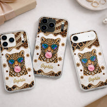 Load image into Gallery viewer, Personalized Clear Phone Case Custom Name Girl Boss Gift
