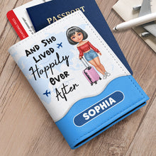 Load image into Gallery viewer, Personalized Passport Cover Custom Name Travel Accessory
