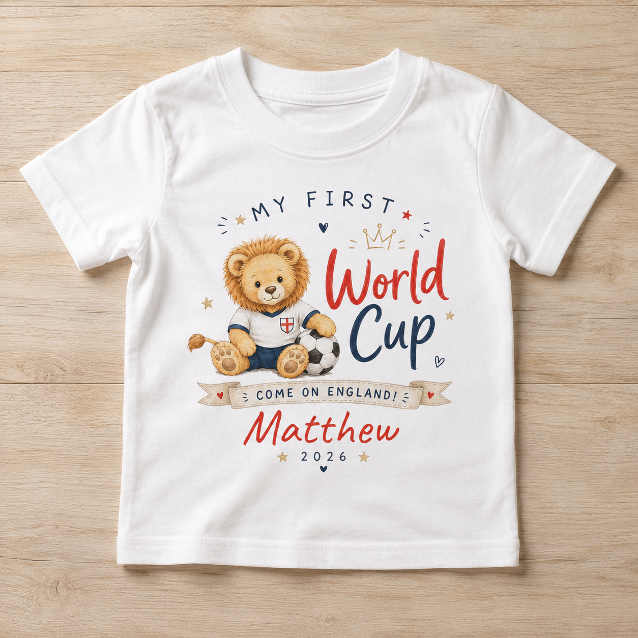 Personalized Baby Jersey Bodysuit My First World Cup Gift for New Parents