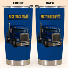 Load image into Gallery viewer, Personalized 20oz Stainless Steel Tumbler Custom Name Gift for Truck Driver
