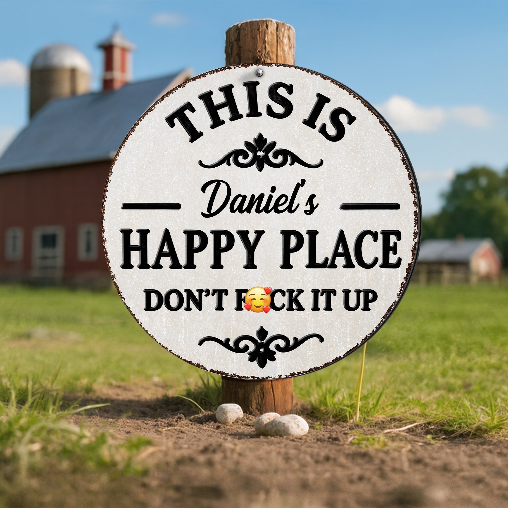 Personalized Custom Metal Sign Unique Gift for Family & Friends