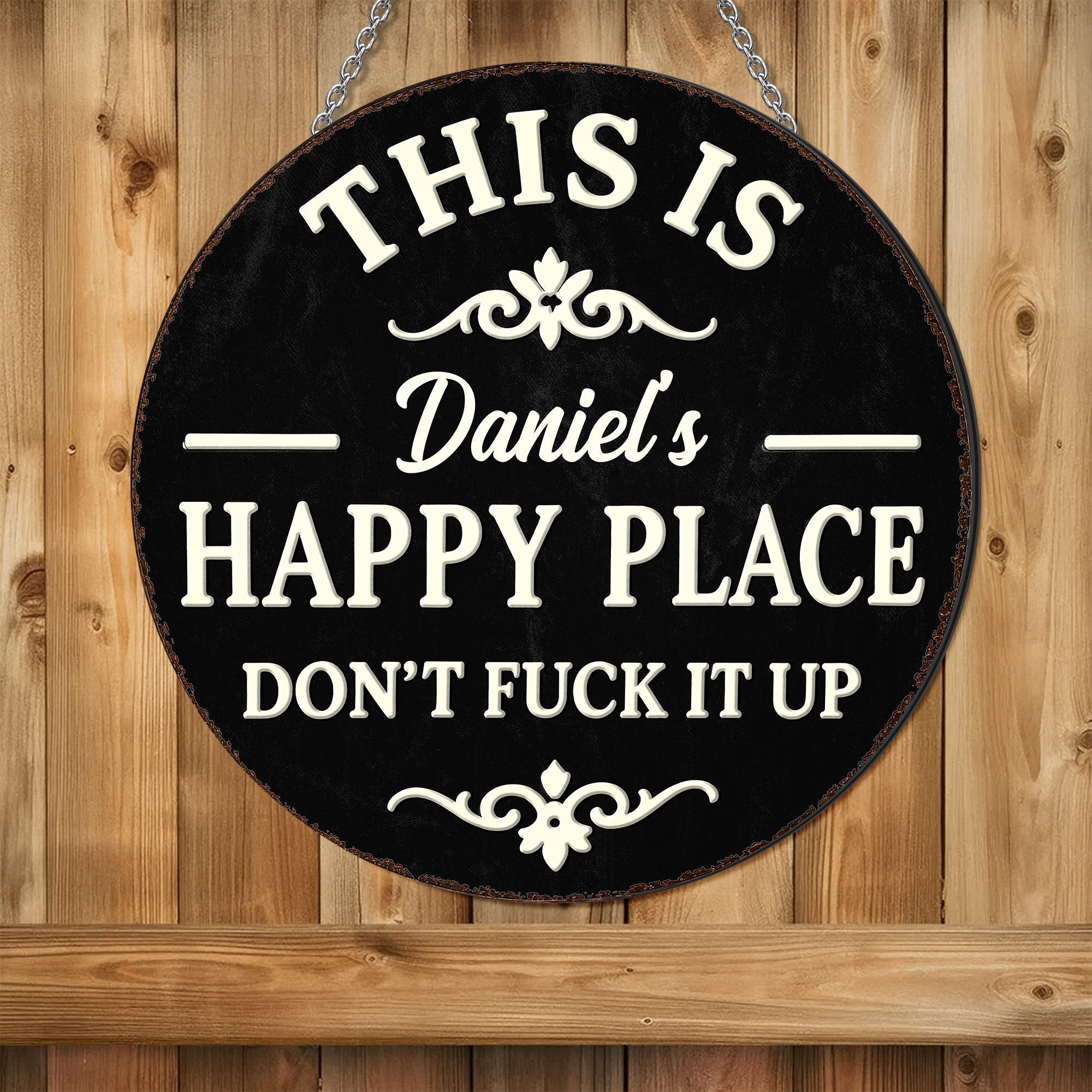 Personalized Custom Metal Sign Unique Gift for Family & Friends